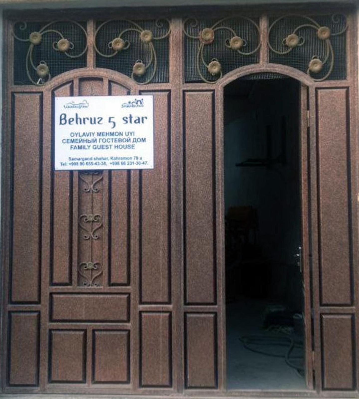 Guest House "Behruz 5 Star" Samarkand Eksteriør billede